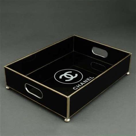 chanel inspired vanity tray